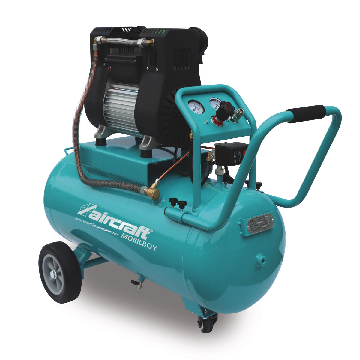 AIRCRAFT Kolbenkompressor - Druckluftkompressor MOBILBOY SILENCE Flüsterkompressor 320/90 OF E SM-2002340
