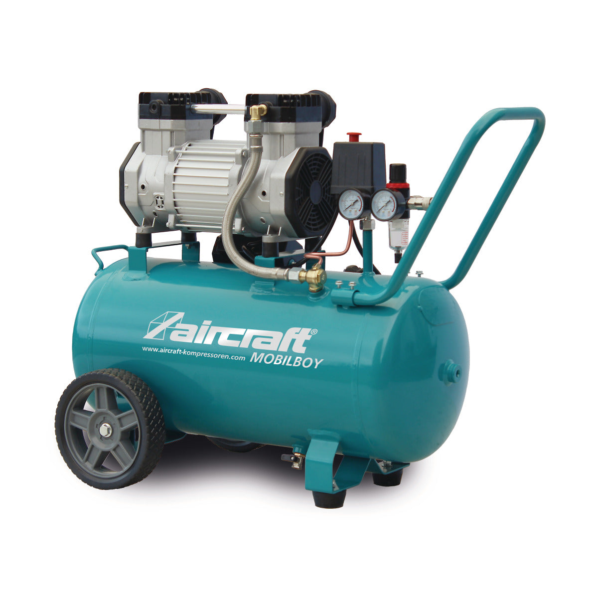 AIRCRAFT Kolbenkompressor - Druckluftkompressor MOBILBOY SILENCE Flüsterkompressor 401/50 OF E SM-2002401