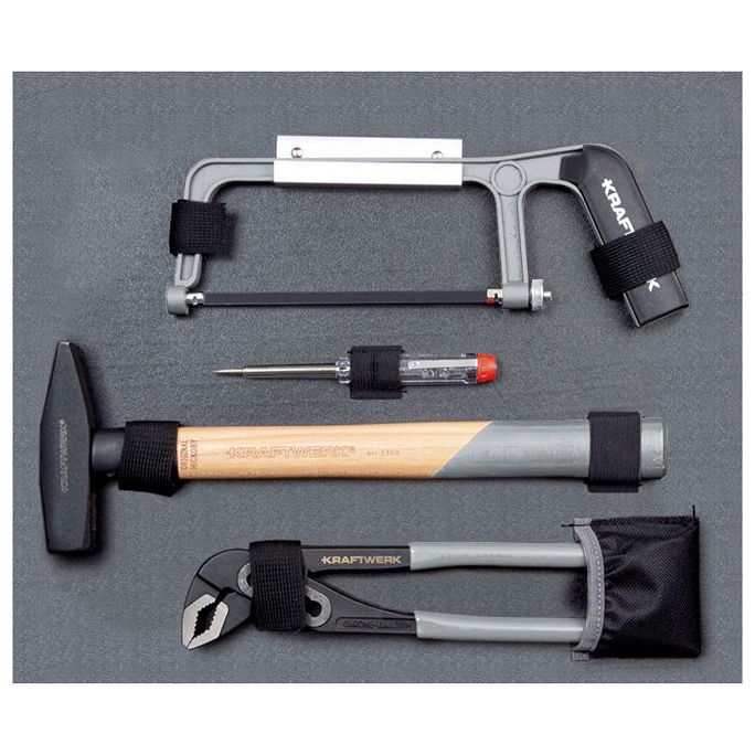 Kraftwerk BASIC LINE 1/4" + 3/8" Umschaltknarren Steckschlüsselsatz Werkzeugkoffer B143, 102-tlg