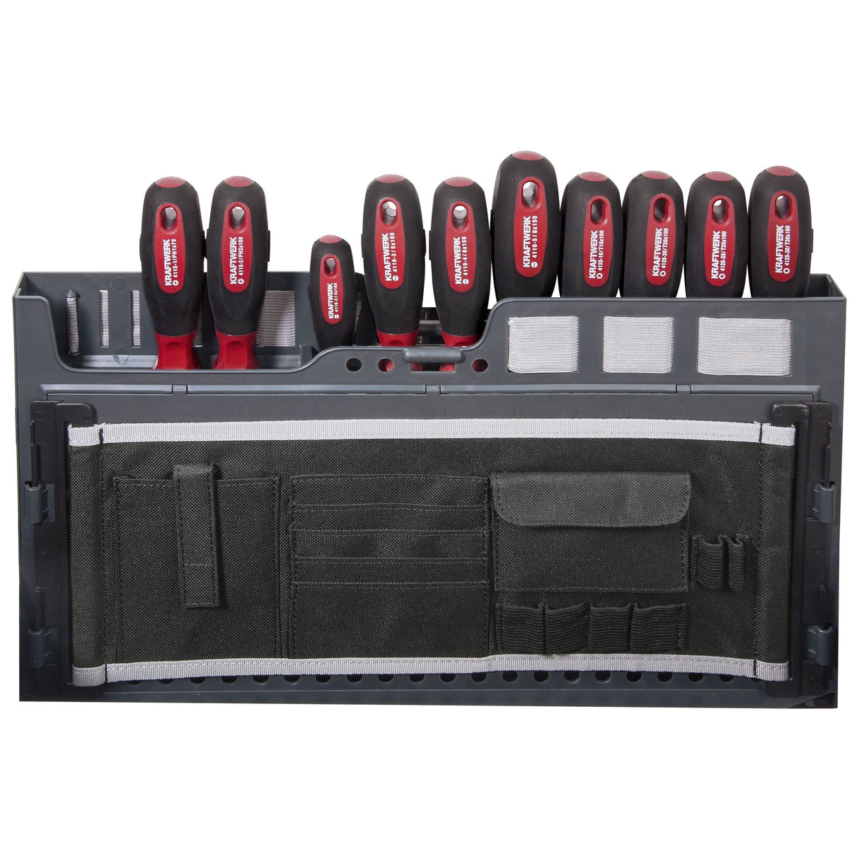 Kraftwerk PRO LINE 3/8" Umschaltknarre Steckschlüsselsatz Service-Werkzeugkoffer P500, 154-tlg