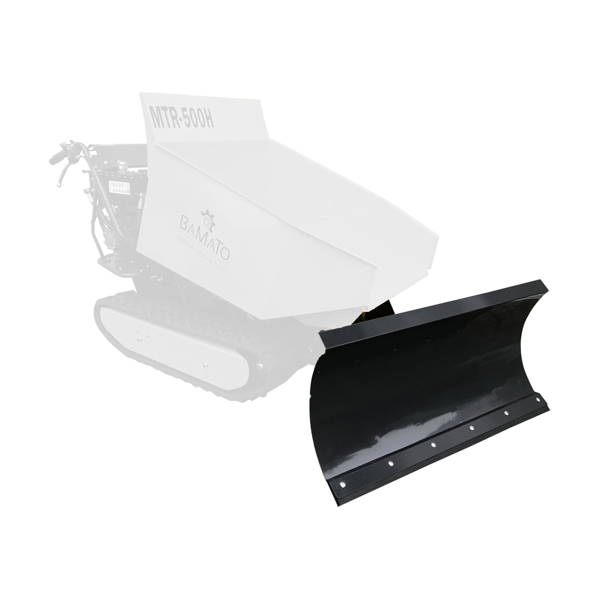 BAMATO Schneeschild für Raupendumper MTR-800PRO
