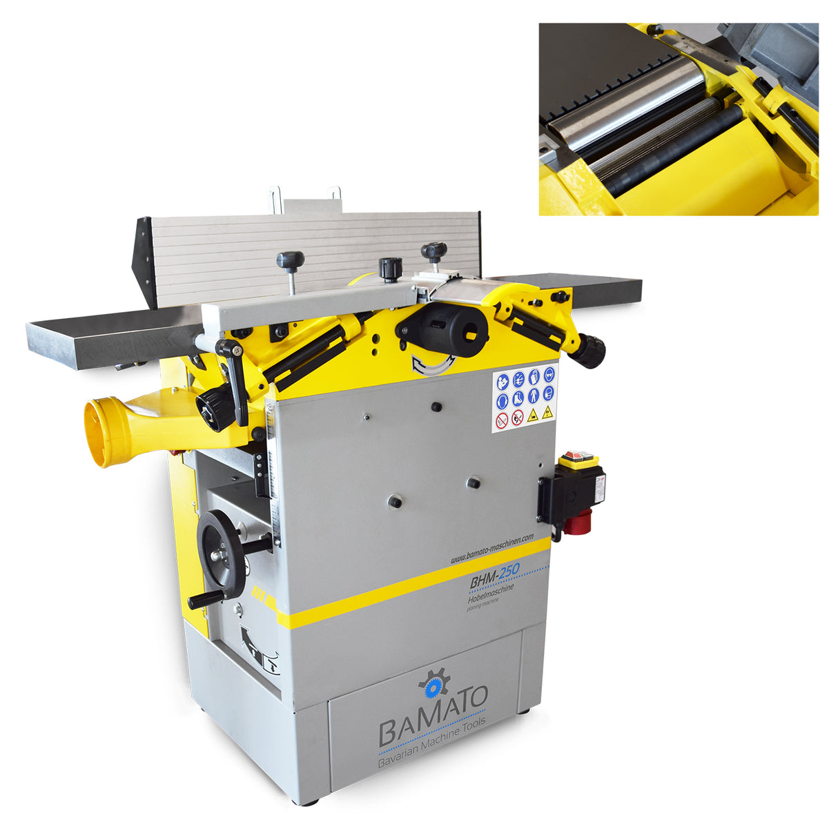 BAMATO Abricht- und Dickenhobelmaschine BHM-250 (230V)