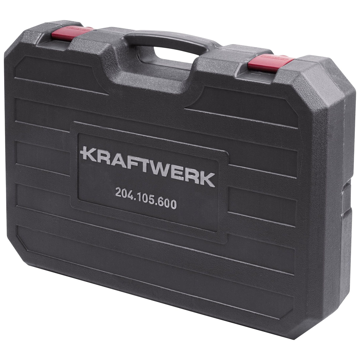 Kraftwerk BASIC LINE 1/4" + 1/2" Umschaltknarren Steckschlüsselsatz Werkzeugkoffer, 115-tlg