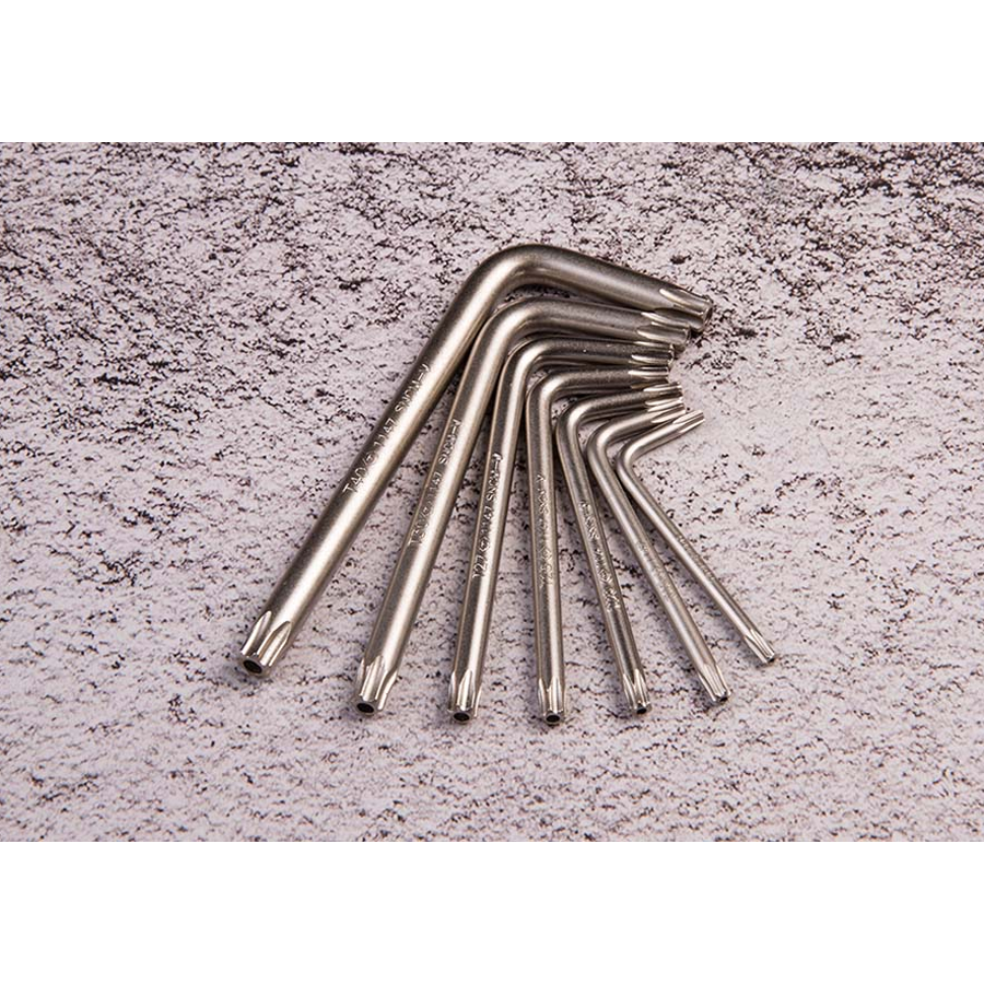 KING TONY Profi-Werkzeuge - RESISTORX® Schraubendreher-Set - 7 tlg. 20407PR