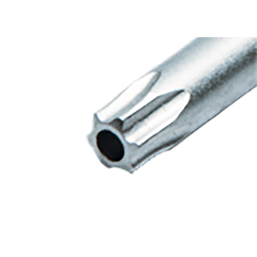 KING TONY Profi-Werkzeuge - TORX® 6-Kantschlüssel-Set, metrisch, runder Kopf, extra lang - 9 tlg. 204B29PR