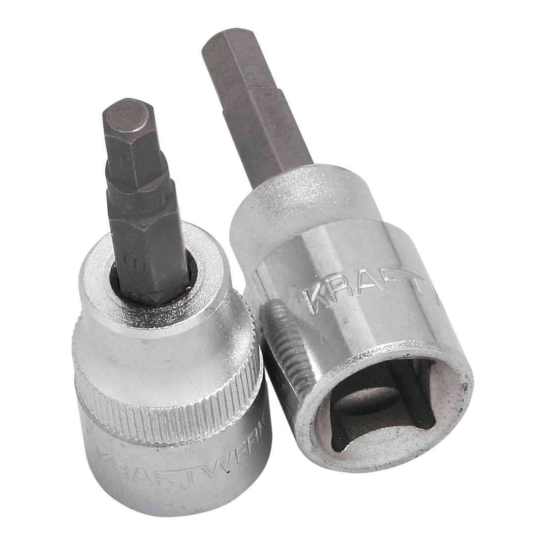 Kraftwerk PRO LINE 3/8" Schraubendreher-Steckschlüsseleinsatz Innen Sechskant 3 mm