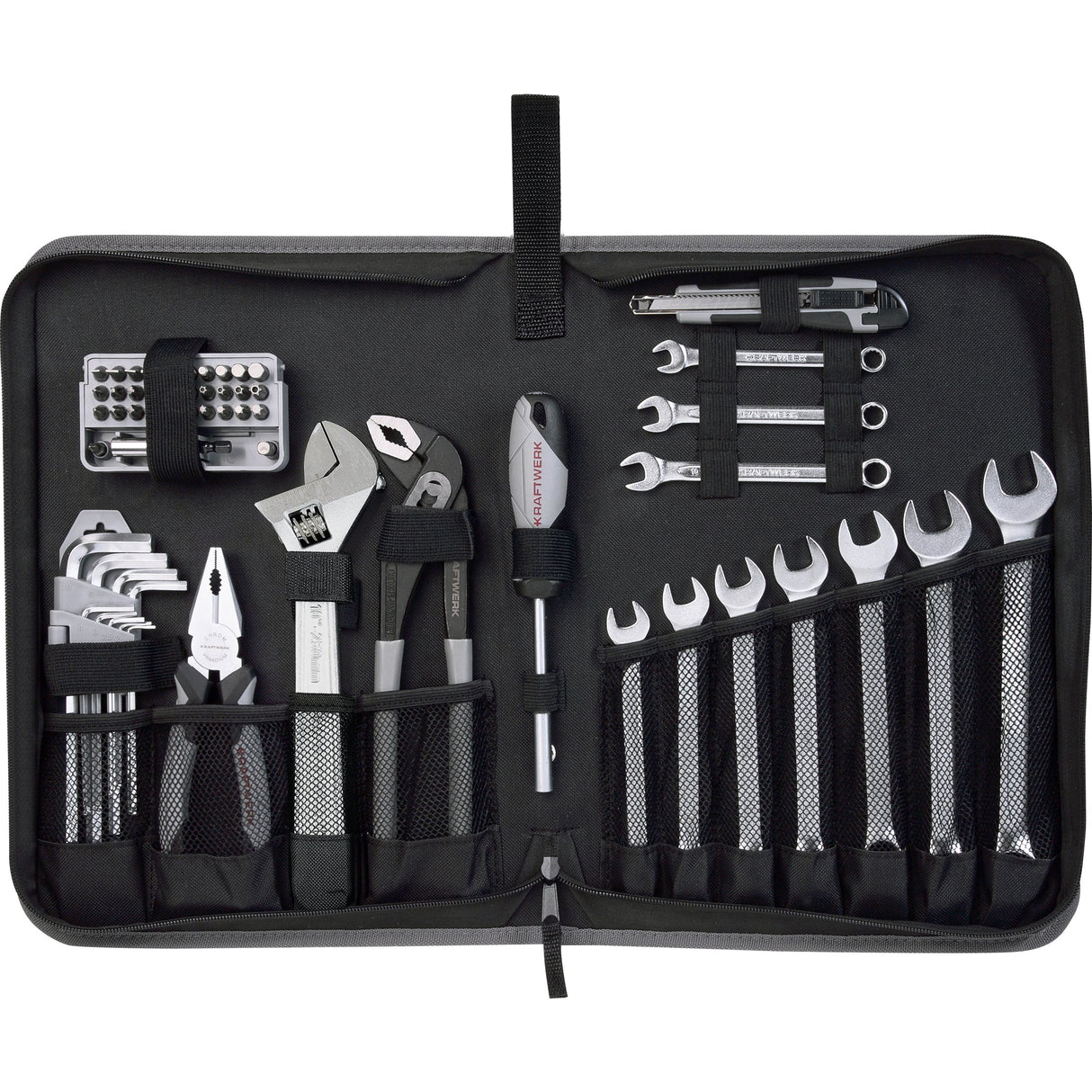 Kraftwerk BASIC LINE Werkzeugetui, 57-tlg