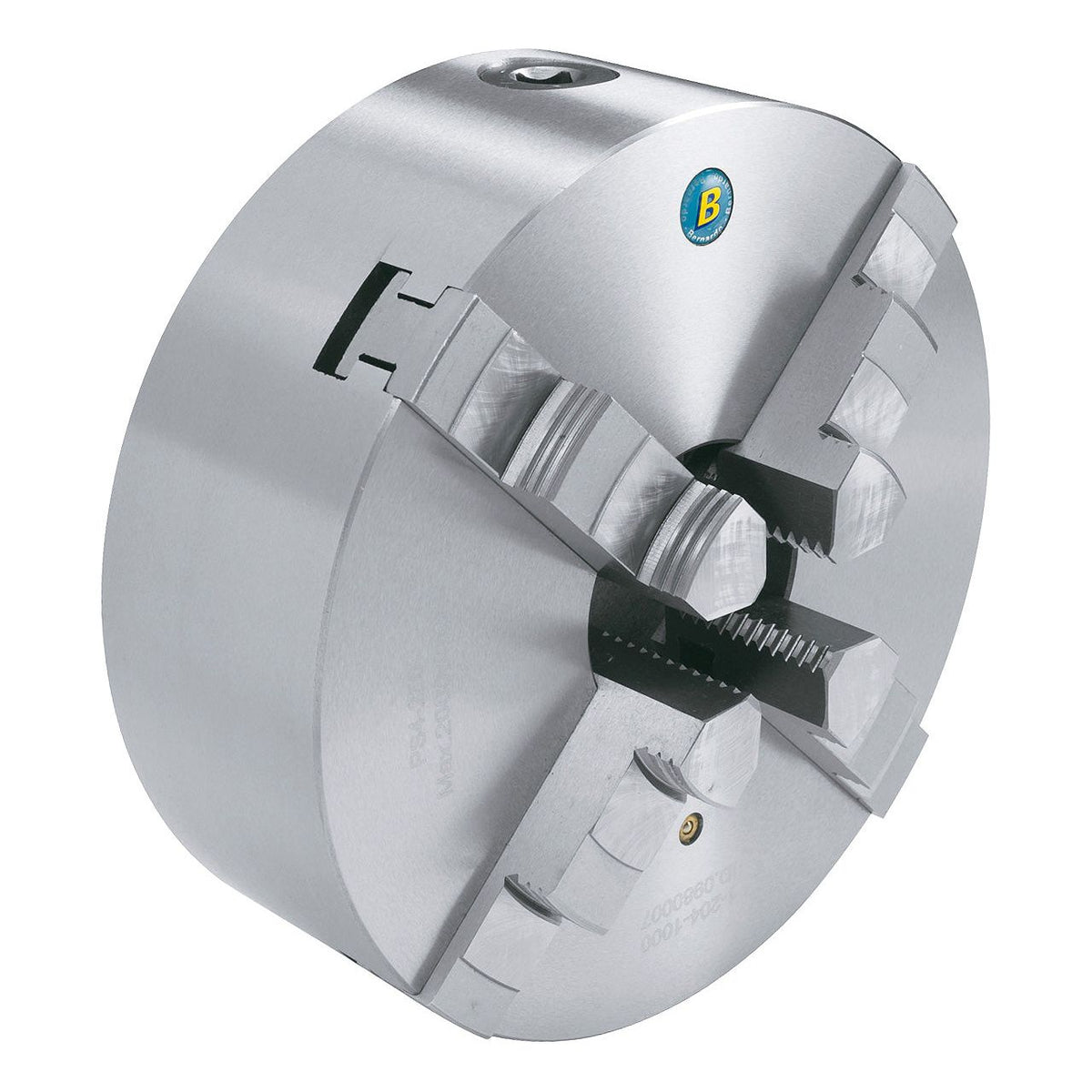 Röhm Dreibacken-Drehfutter Stahl zylindrische Zentrieraufnahme, DIN 702-4, Außen-⌀ A: 200mm Röhm Dreibacken-Drehfutter Stahl zylindrische Zentrieraufnahme, DIN 702-4, Außen-⌀ A: 200mm