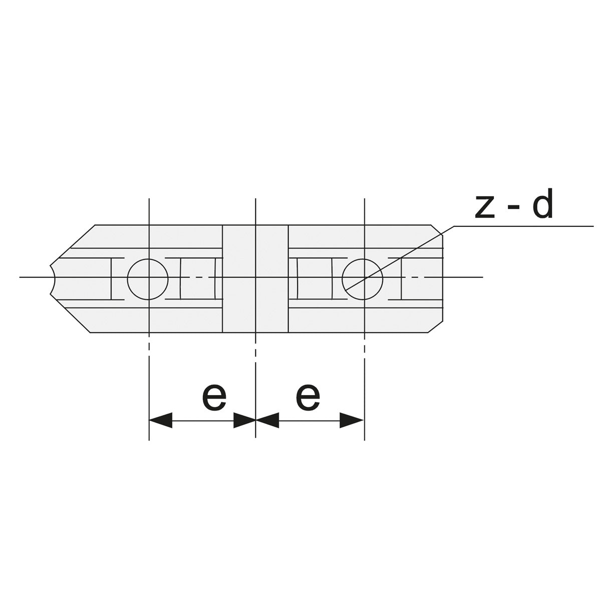BERNARDO Backe für 4-Backenfutter DK12 – Modell Grundbacke DMJ-DK12-200