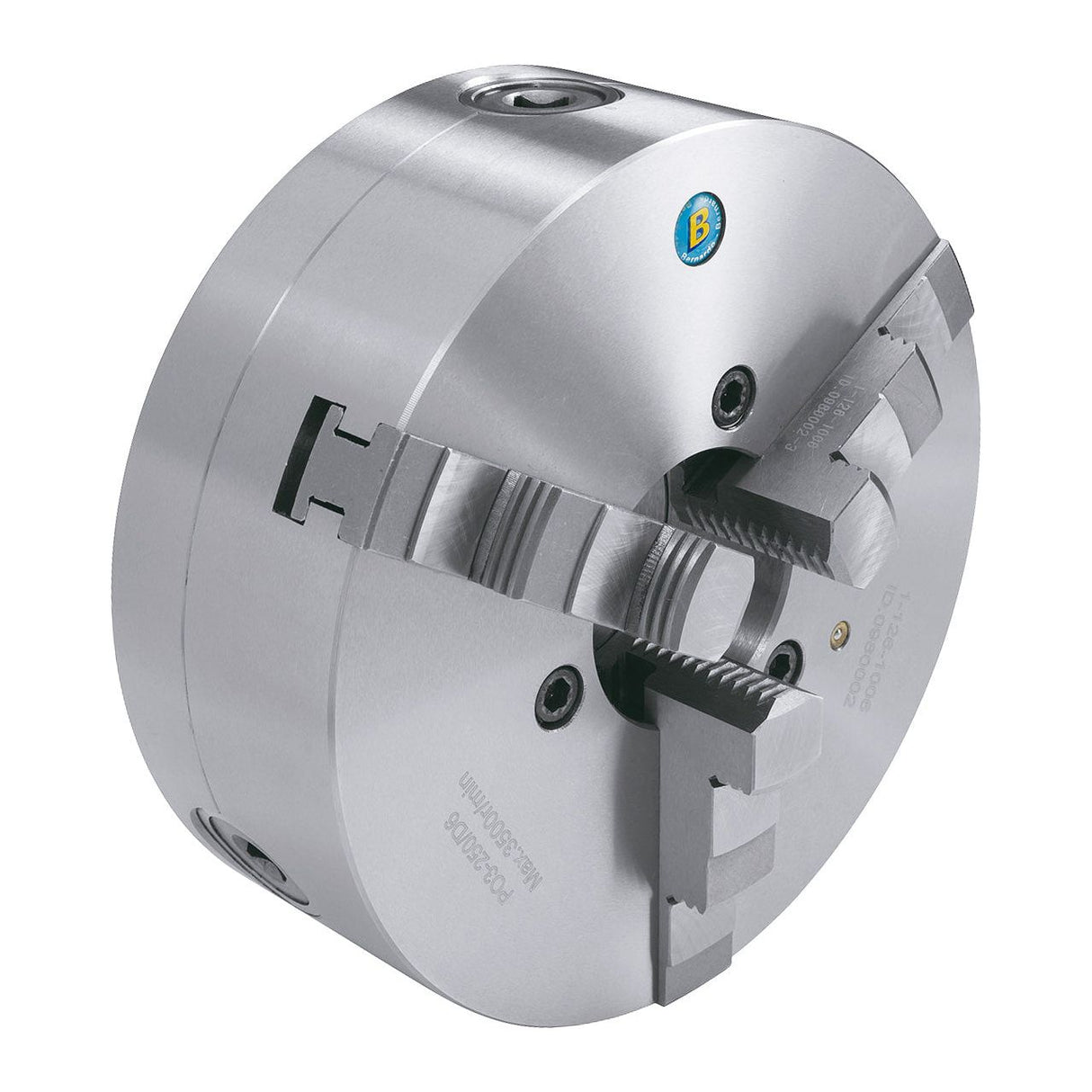 BERNARDO 3-Backenfutter aus Stahl – Modell Präzisions-3-Backenfutter PO3-160/D4