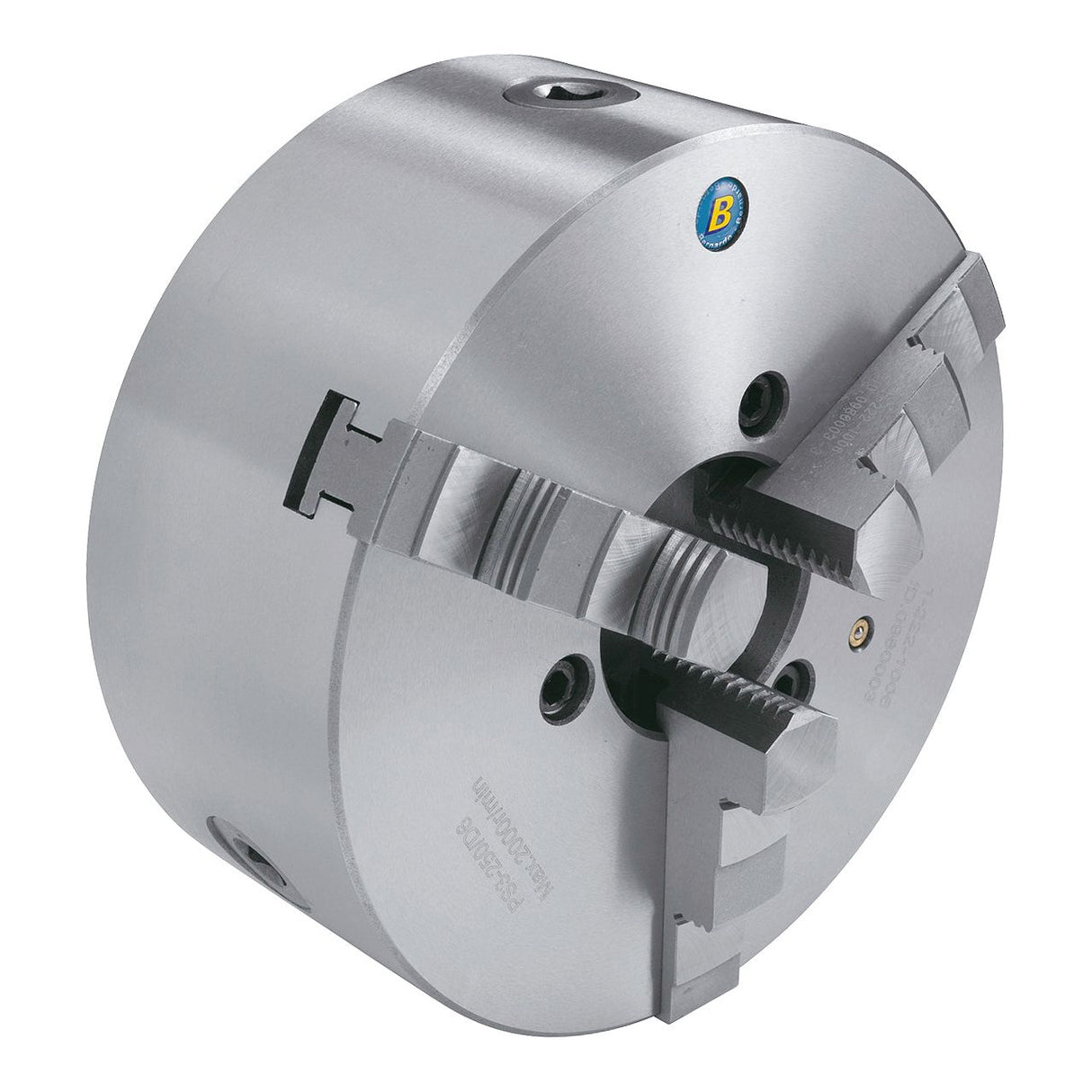 BERNARDO 3-Backenfutter aus Guss – Modell Standard-3-Backenfutter PS3-250/D5