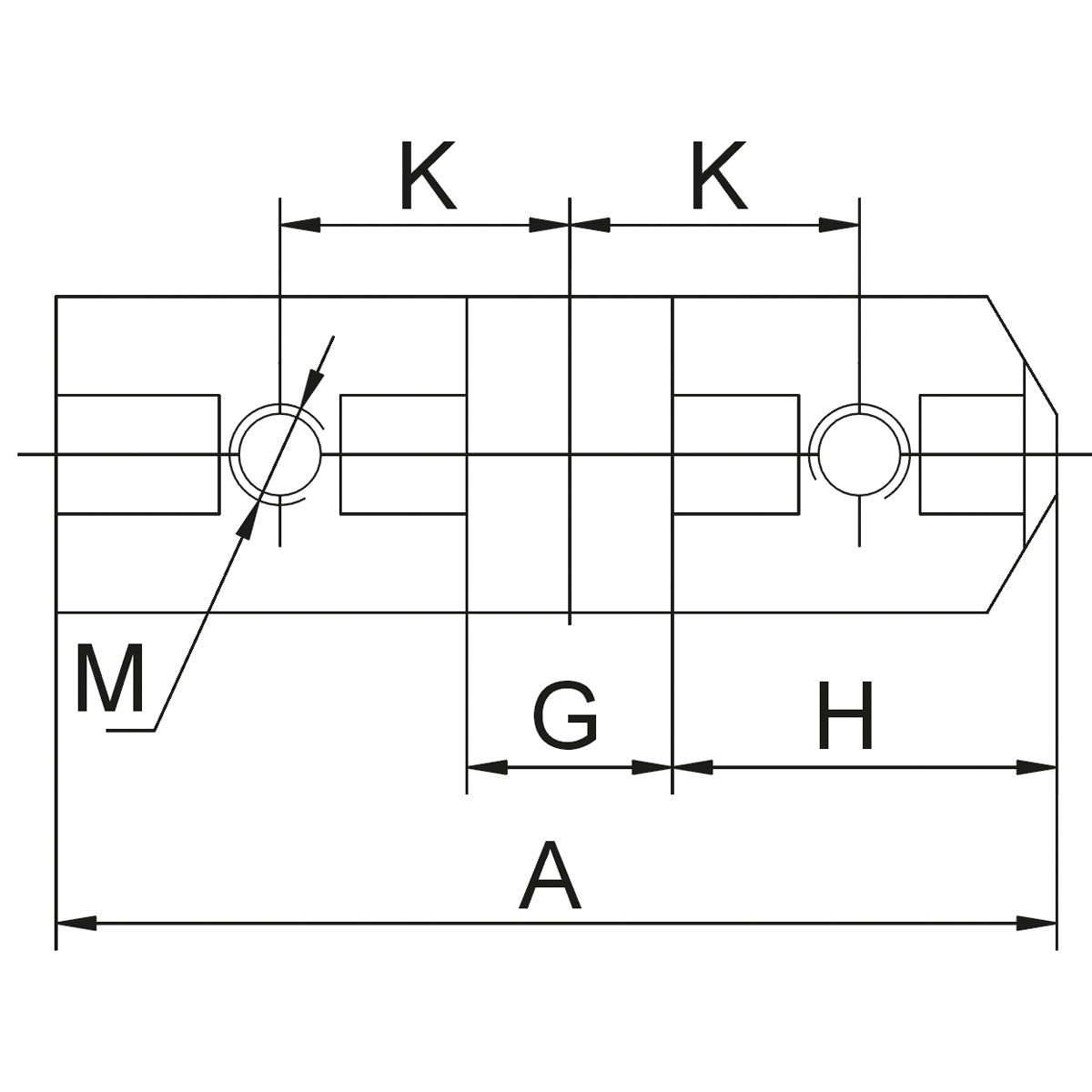 BERNARDO Backe für 3-Backenfutter PS3 / PO3 – Modell Grundbacke MJ-PS3-250