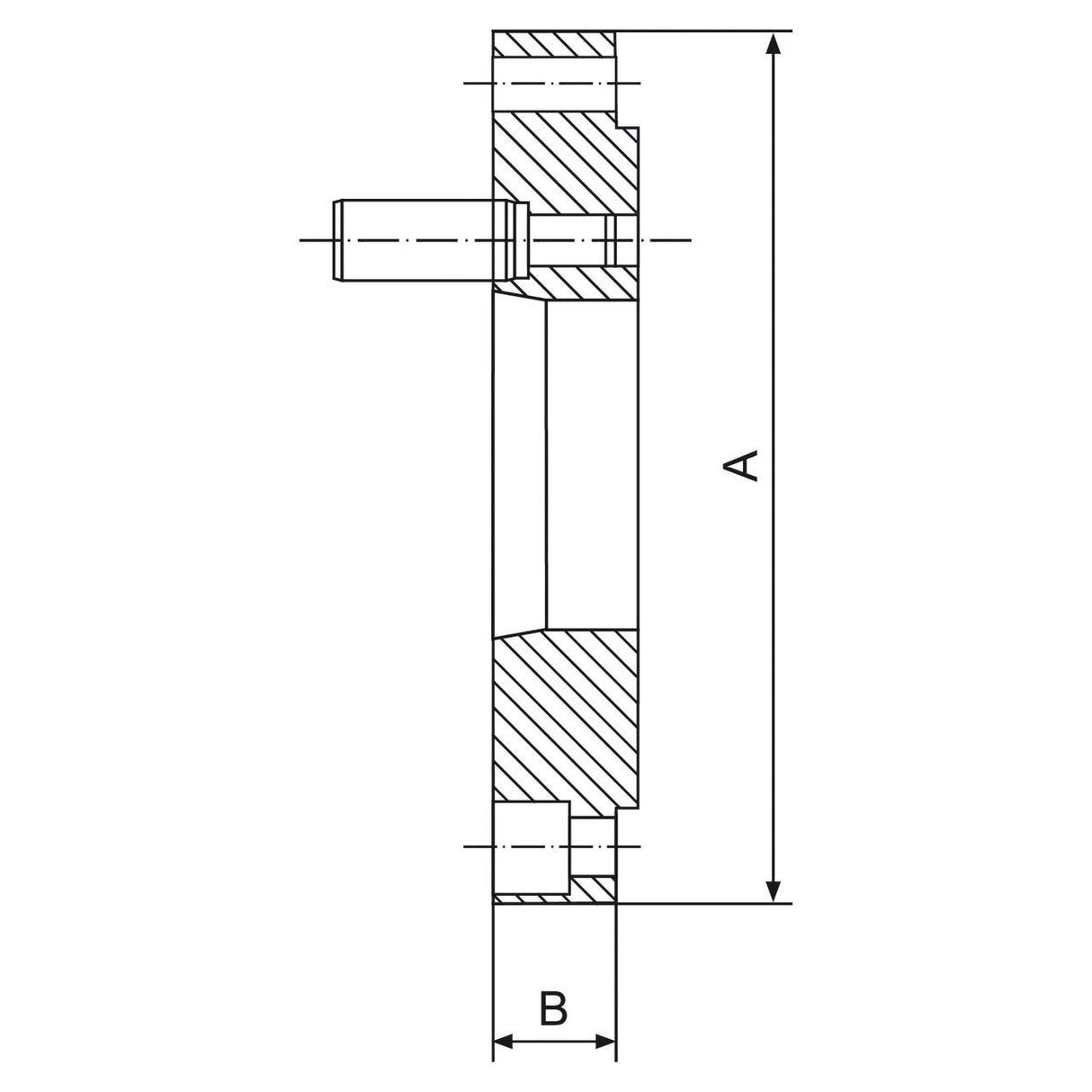 BERNARDO Kurzkegelflansche – Modell Kurzkegelflansch FLD-200/D4