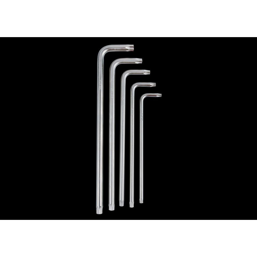 KING TONY Profi-Werkzeuge - XZN® 6-Kantschlüssel-Set, extra lang - 5 tlg. 20515PR01