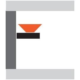 ASLO 12W LED Design Außenleuchte Outdoor - IP65 6000K kaltweiß - LED-Außenwandleuchte Anthrazit - ASAL1260