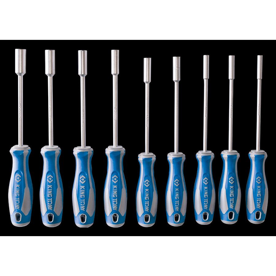 KING TONY Profi-Werkzeuge - Steckschlüssel Set - 9 tlg. 30119MR