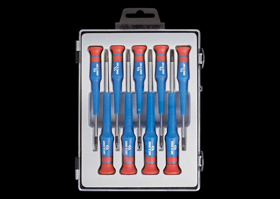 KING TONY Profi-Werkzeuge - TORX® Präzisions-Schraubendreher-Set - 9 tlg. 32309PR