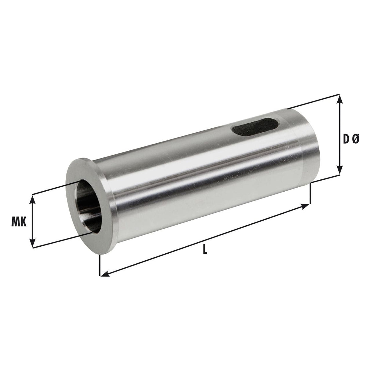 BERNARDO Spannmittel für Werkzeuge – Modell MK-Hülse diam. 63 x 185 mm für Größe D - MK 5