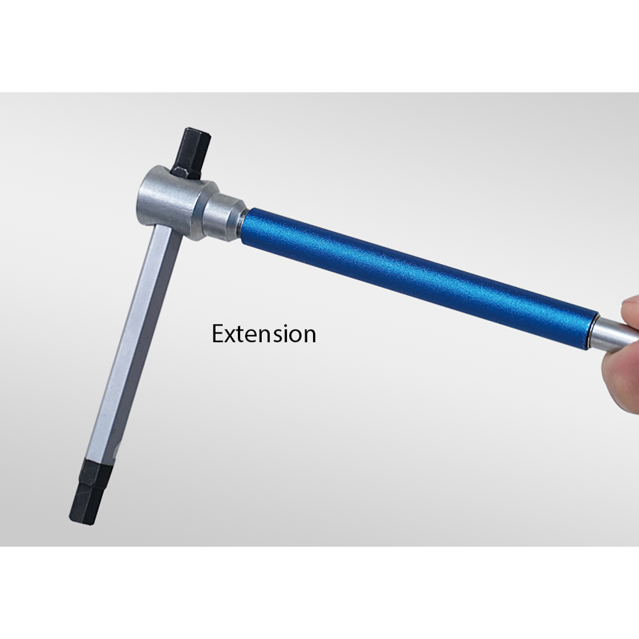 KING TONY Profi-Werkzeuge - T-Griff-Innensechskantschlüssel 8 mm 1195A08M