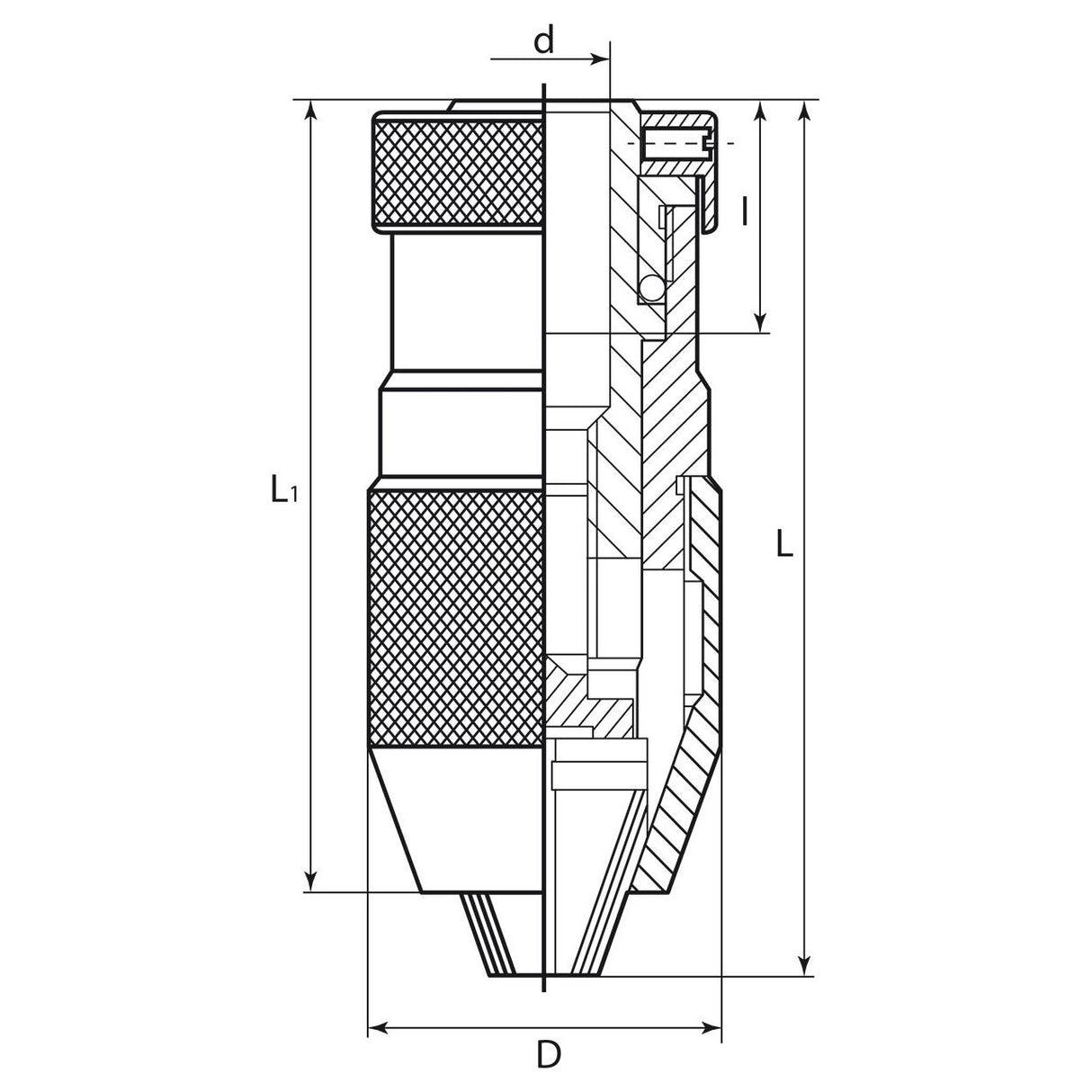 BERNARDO Spannmittel für Werkzeuge – Modell Schnellspann-Bohrfutter 1 - 16 mm / B 16