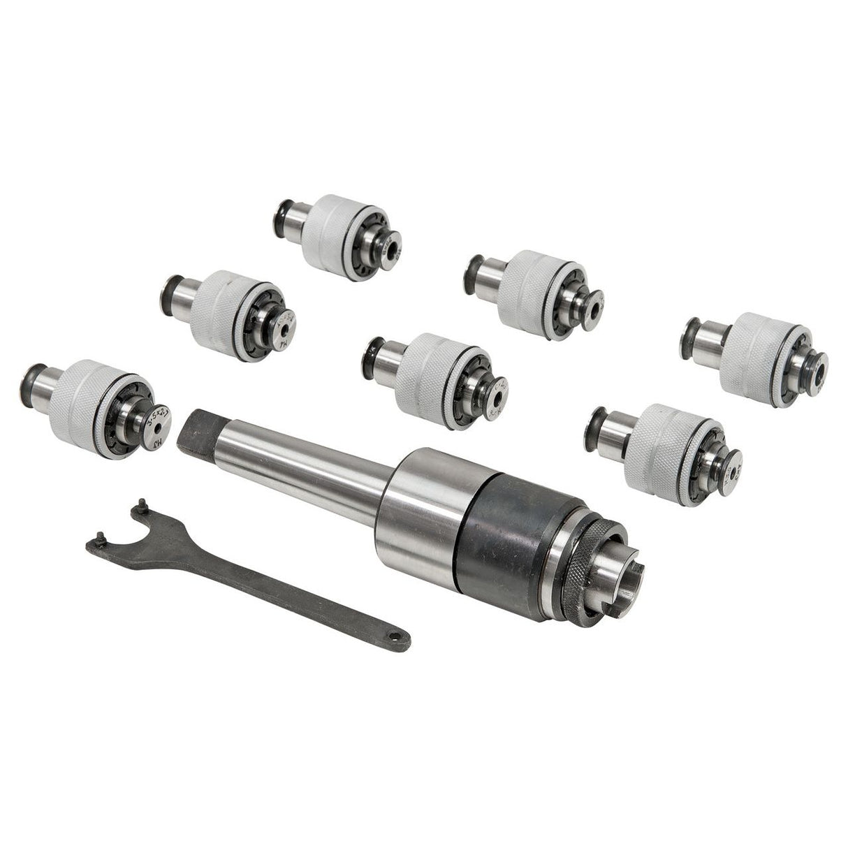 BERNARDO Spannmittel für Werkzeuge – Modell Gewindeschneid-Schnellwechselfutterset MK 3 / M3 - M12