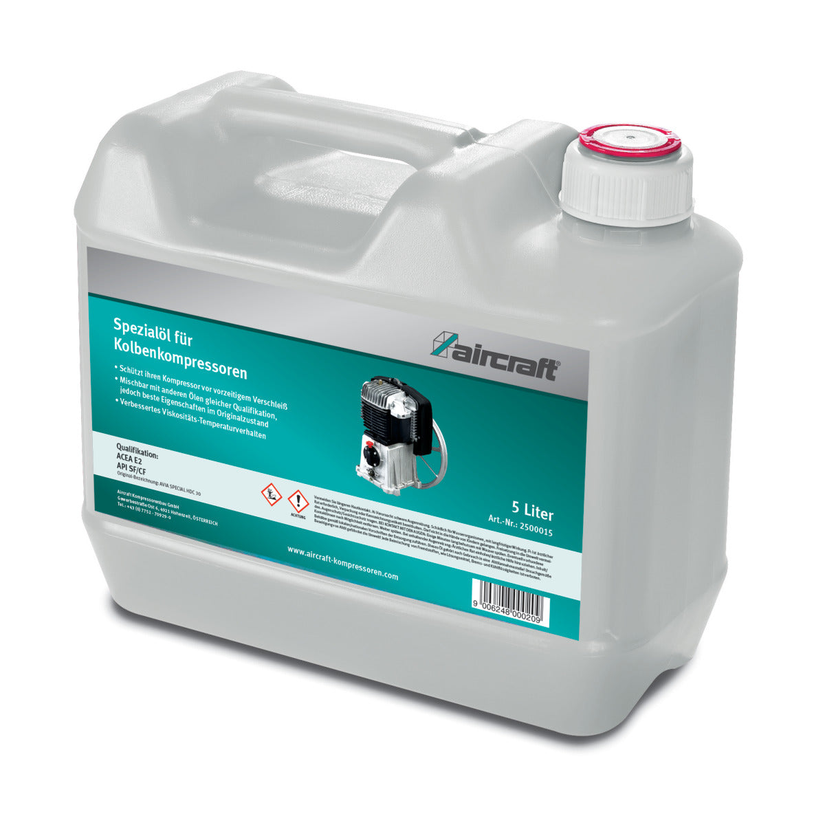 Aircraft Mineralöl 20W-30, 5 l Kanister - Art. 2500015