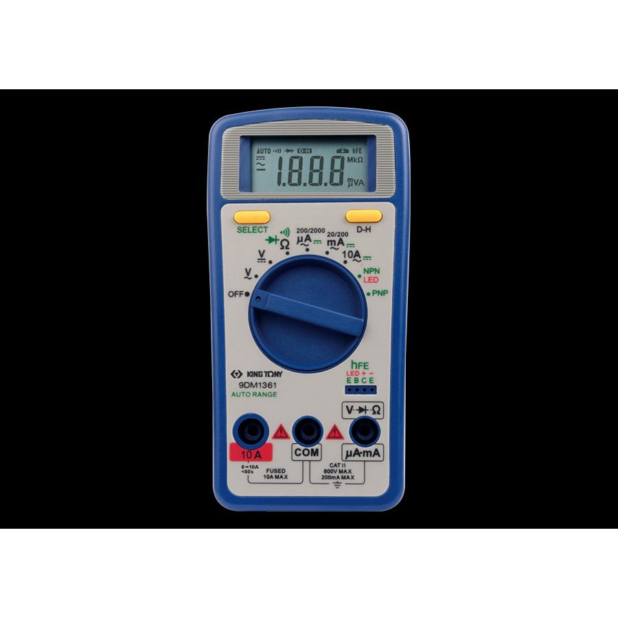 KING TONY Profi-Werkzeuge - Digital-Multimeter 9DM1361