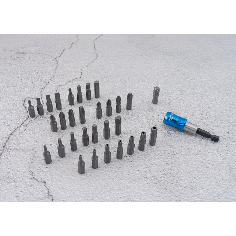 KING TONY Profi-Werkzeuge - 1/4" Steckschlüssel-Set, metrisch, mit Zubehör - 51 tlg. 2551MR03