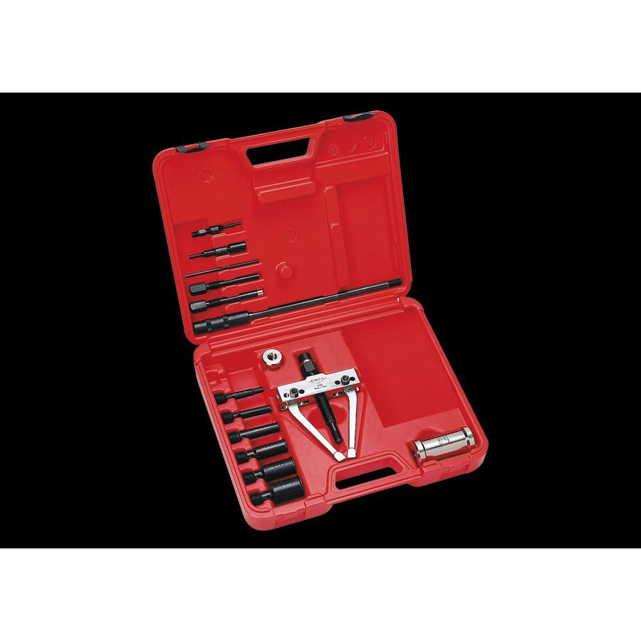 KING TONY Profi-Werkzeuge - Spannzangen-Abzieher-Set 9BA4322