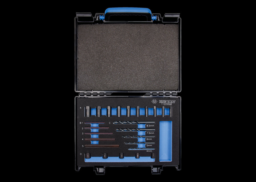 KING TONY Profi-Werkzeuge - Bolzenabzieher-Set - 25 tlg. 11225SQE