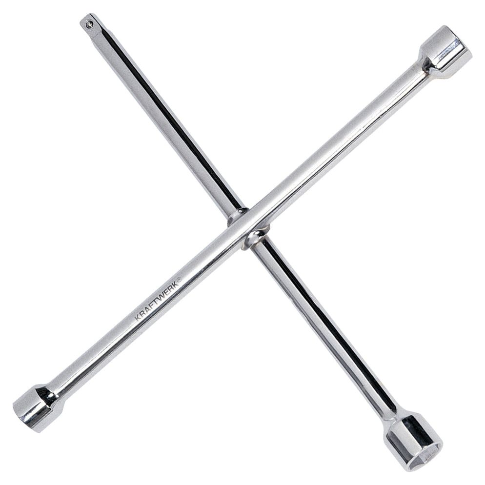 Kraftwerk Pro Line Kreuzsteckschlüssel Radkreuz, 17 x 19 x 22 mm x 1/2"