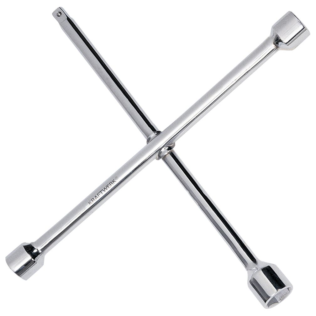 Kraftwerk Kreuzsteckschlüssel Radkreuz 24 x 27 x 32 mm x 3/4"