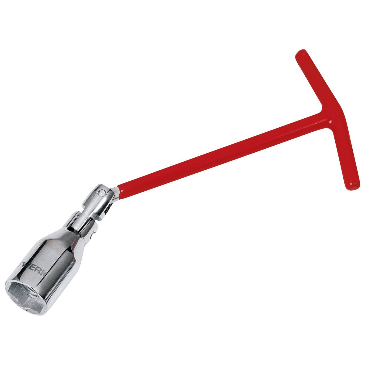 Kraftwerk Zündkerzen-Gelenkschlüssel mi T-Griff, 21 mm