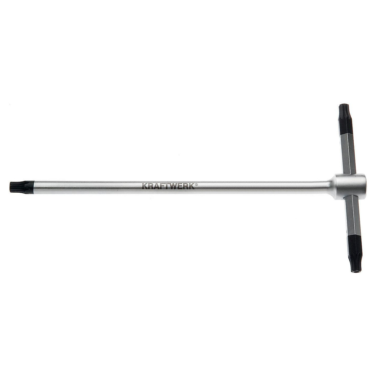 Kraftwerk Stiftschlüssel mit T-Griff TX, TORX mit Lochung, T45, TS45