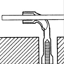 Kraftwerk PRO LINE Doppelsteckschlüssel mit Bohrung Aussen Sechskant, Pfeifenkopfschlüssel, 18 mm