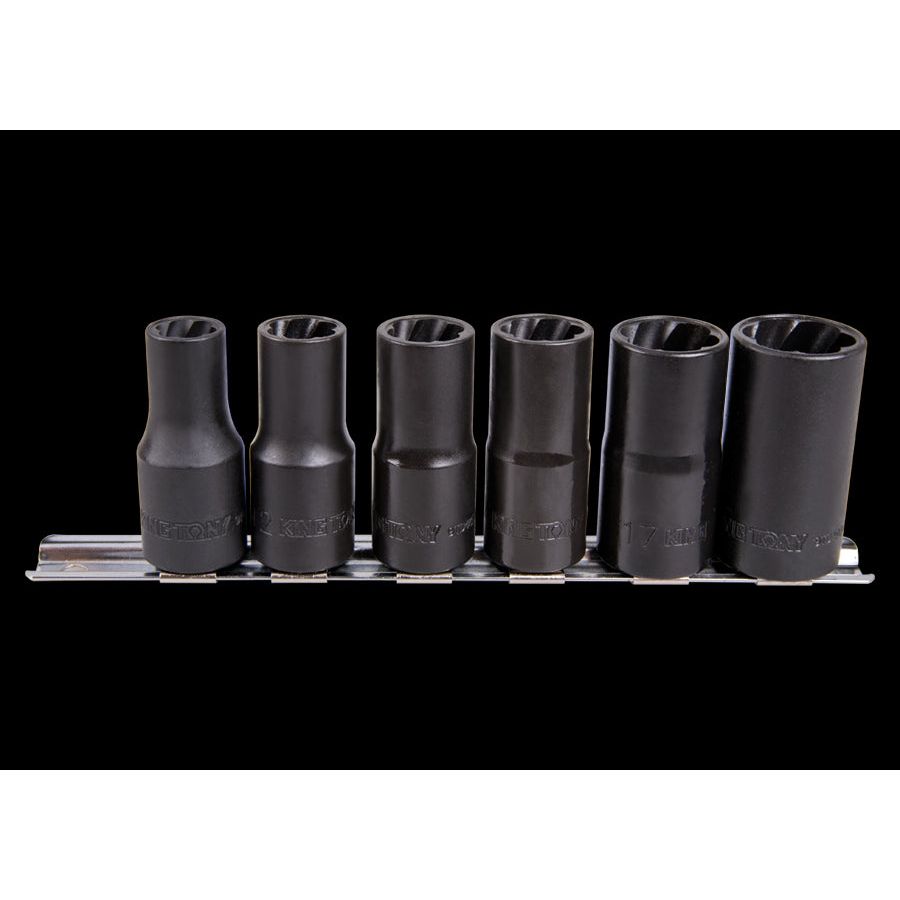 KING TONY Profi-Werkzeuge - 1/2" Steckschlüssel-Set - 6 tlg. 9TD036MR