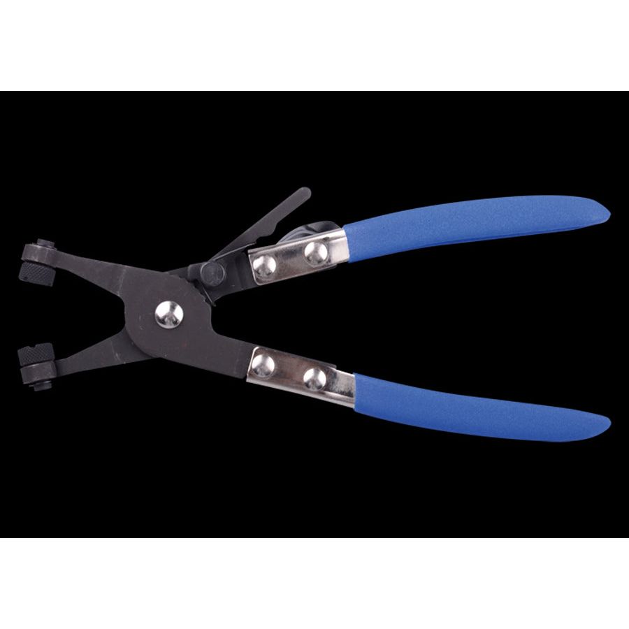 KING TONY Profi-Werkzeuge - Gerade Zange, quergeteilte Backen, selbstspannende Schlauchklemmen 9AA13