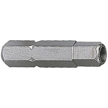 Kraftwerk 1/4" Schraubendreher-Bit Innen Sechskant mit Bohrung, 2 mm, 5 Stk