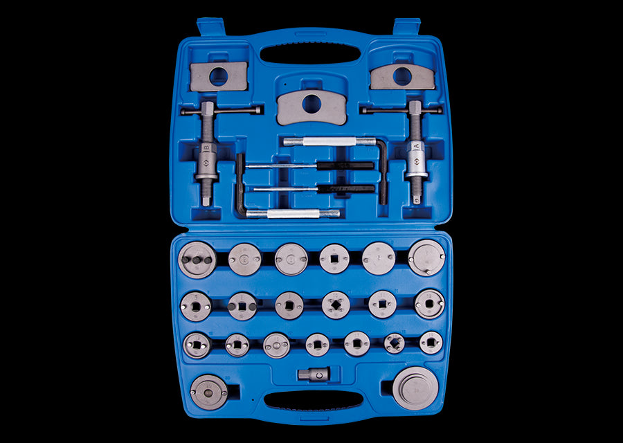 KING TONY Profi-Werkzeuge - Scheibenbremsen-Rückstell-Set - 31 tlg. 9BC23