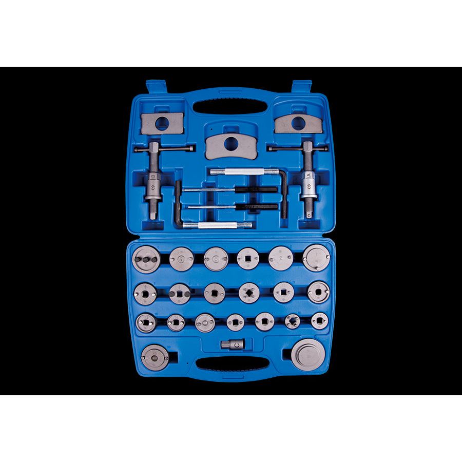 KING TONY Profi-Werkzeuge - Scheibenbremsen-Rückstell-Set - 31 tlg. 9BC23