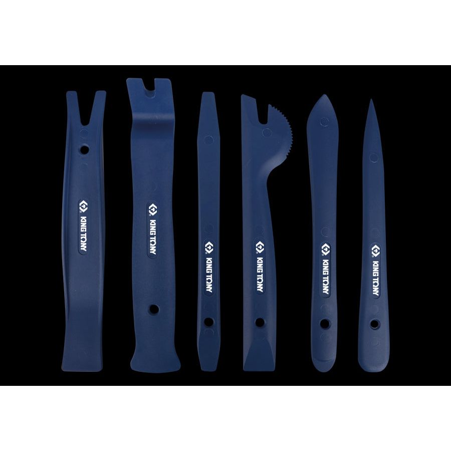 KING TONY Profi-Werkzeuge - Kunststoff-Keil Set - 6 tlg. 9CI016