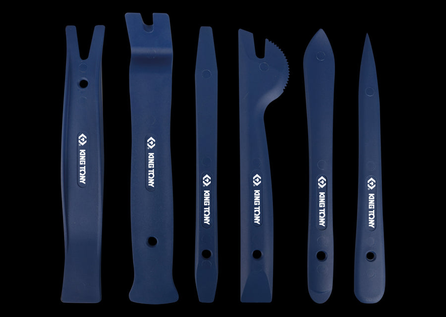 KING TONY Profi-Werkzeuge - Kunststoff-Keil Set - 6 tlg. 9CI016