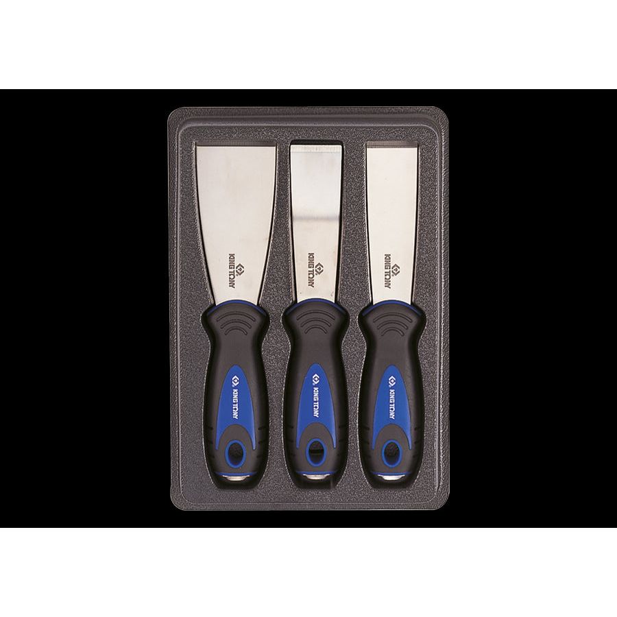 KING TONY Profi-Werkzeuge - Set verstärkte Spachtel - 3 tlg. 9CJ023