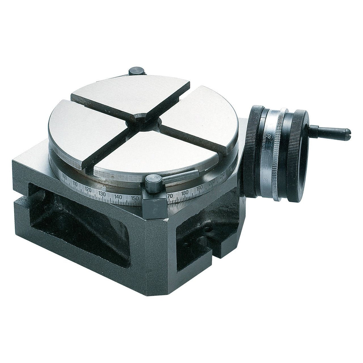 BERNARDO Rundtische / Schwenktische / Kreuztische – Modell Horizontal- und Vertikalrundtisch RT 5