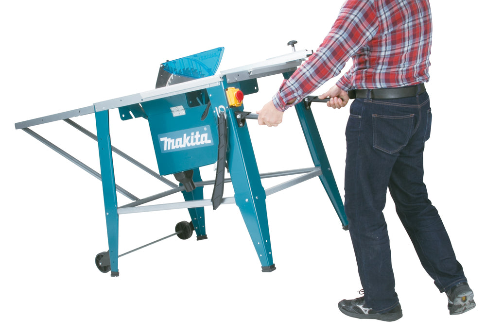 Makita Tischkreissäge – 2.000 W, 85 mm Schnitttiefe, Tischverlängerung & Transportrollen - 2712