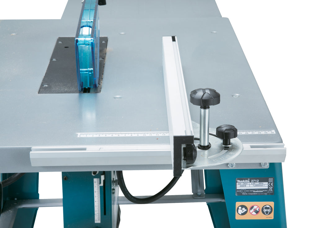 Makita Tischkreissäge – 2.000 W, 85 mm Schnitttiefe, Tischverlängerung & Transportrollen - 2712