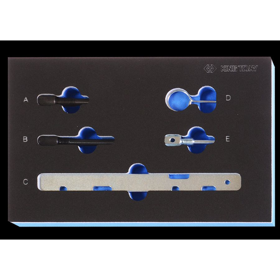 KING TONY Profi-Werkzeuge - Steuerzeiten-Einstellset für Benzinmotoren VOLVO MAZDA FORD 9AT1005