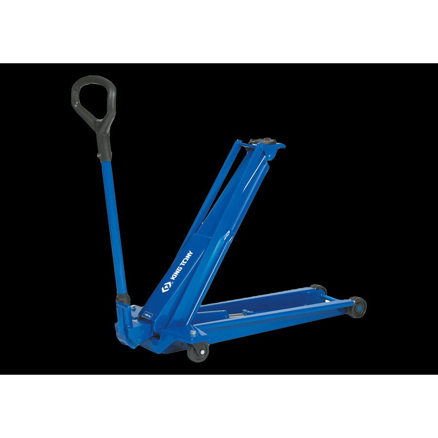 KING TONY Profi-Werkzeuge - Hydraulischer Rangierwagenheber, PKWs mit niedriger Bauhöhe - 1.3T 9HYCR1