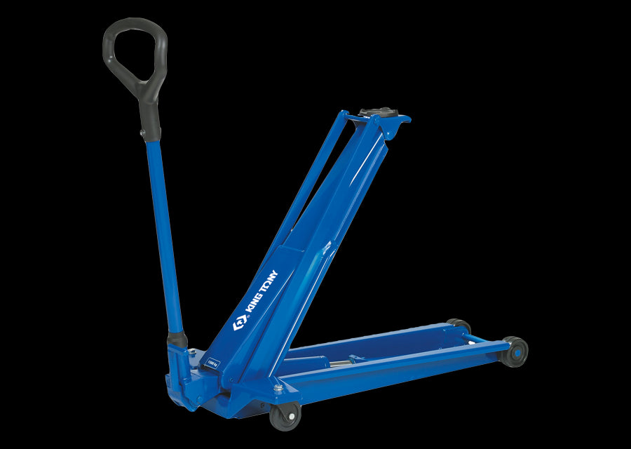 KING TONY Profi-Werkzeuge - Hydraulischer Rangierwagenheber, PKWs mit niedriger Bauhöhe - 1.3T 9HYCR1