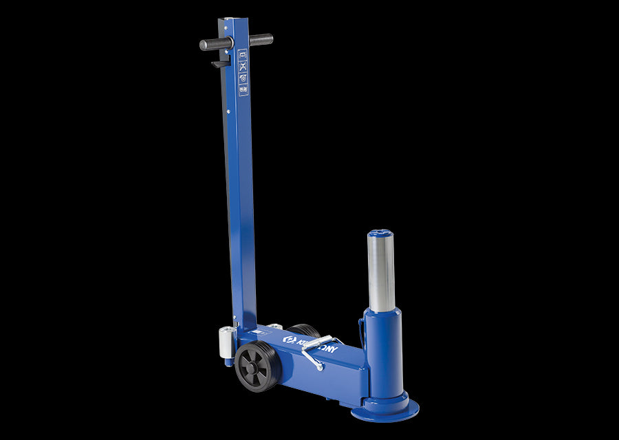 KING TONY Profi-Werkzeuge - Lufthydraulischer Wagenheber, einstufig - 25t 9HYCH125H